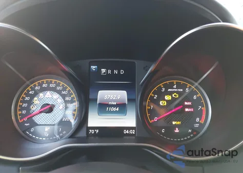 2018 Mercedes-Benz Amg Gt C z USA, uszkodzony, nr VIN WDDYK8AA9JA015505